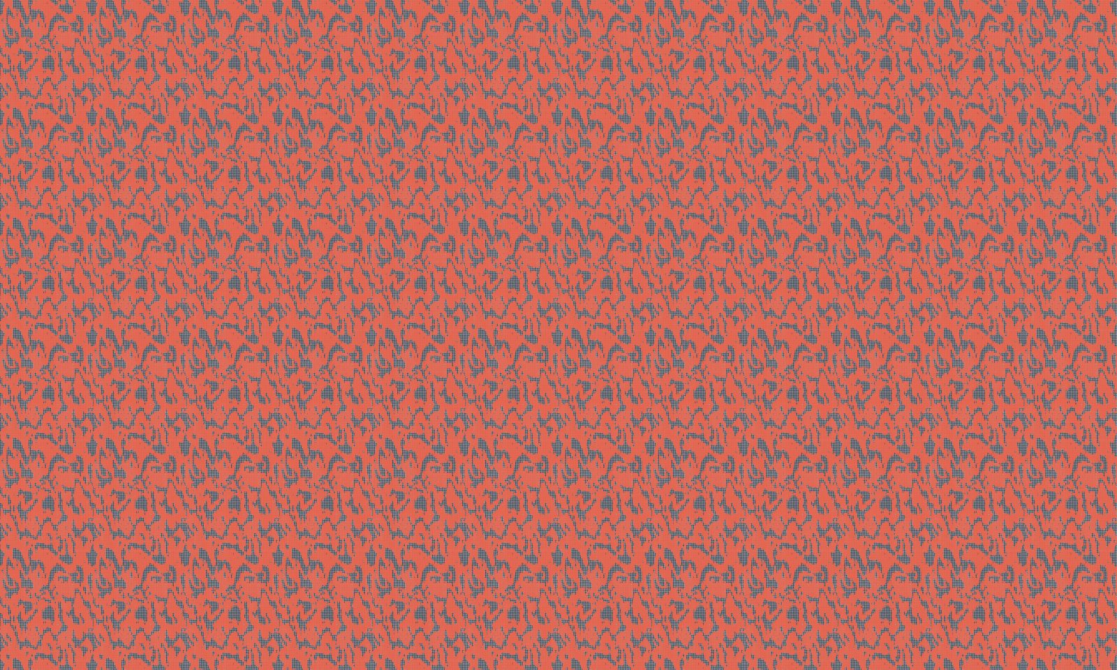 Moire Screen, Coral, TresTintas 5mp / rola 3
