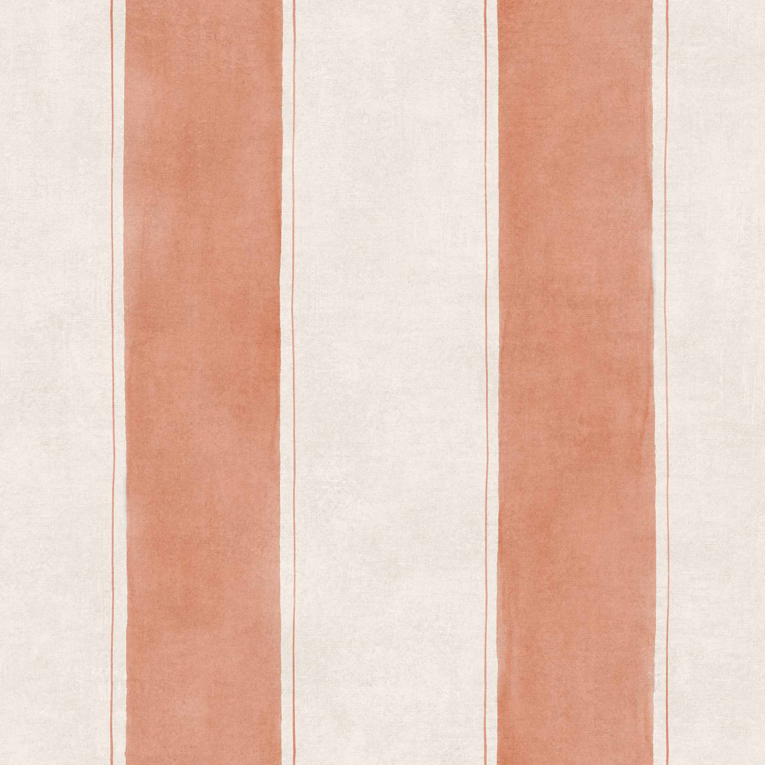 Florentine Stripe, Peach, Coordonne, 5mp / rola