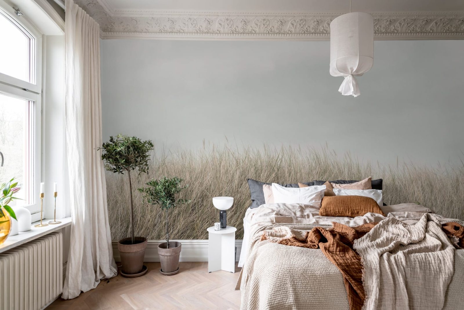 Scandinavian Reed, Beige, Rebel Walls 3