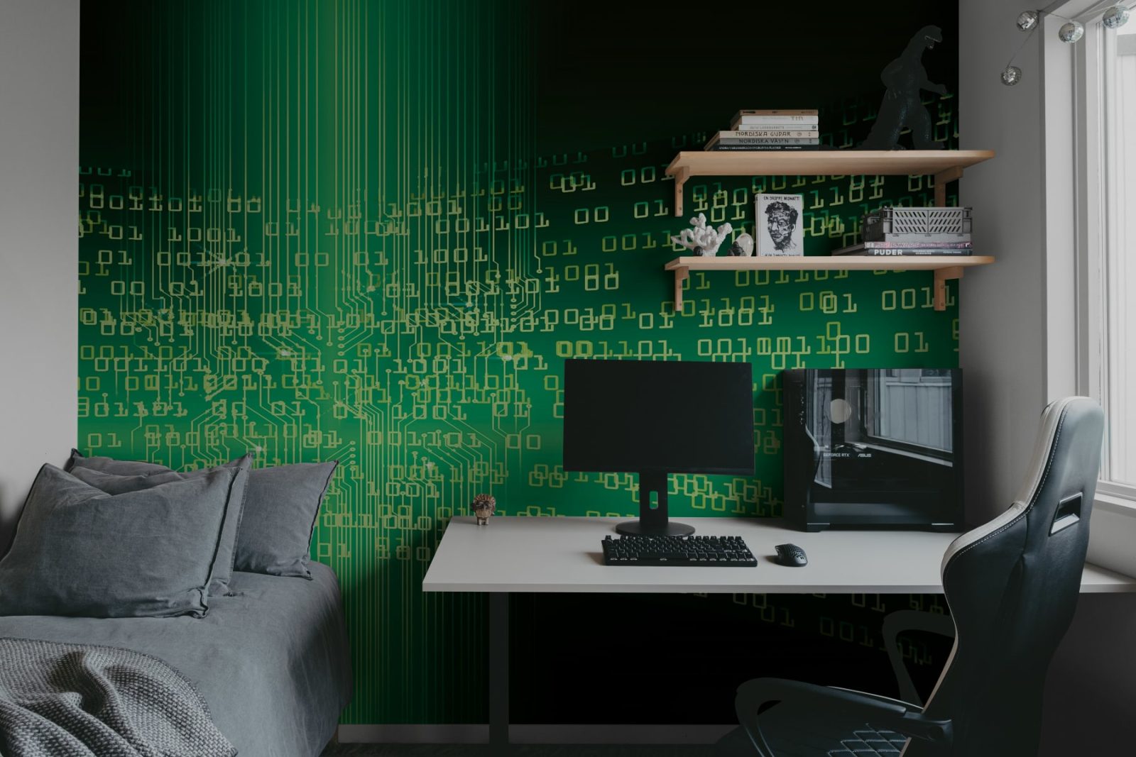 Code, Green, Rebel Walls 3