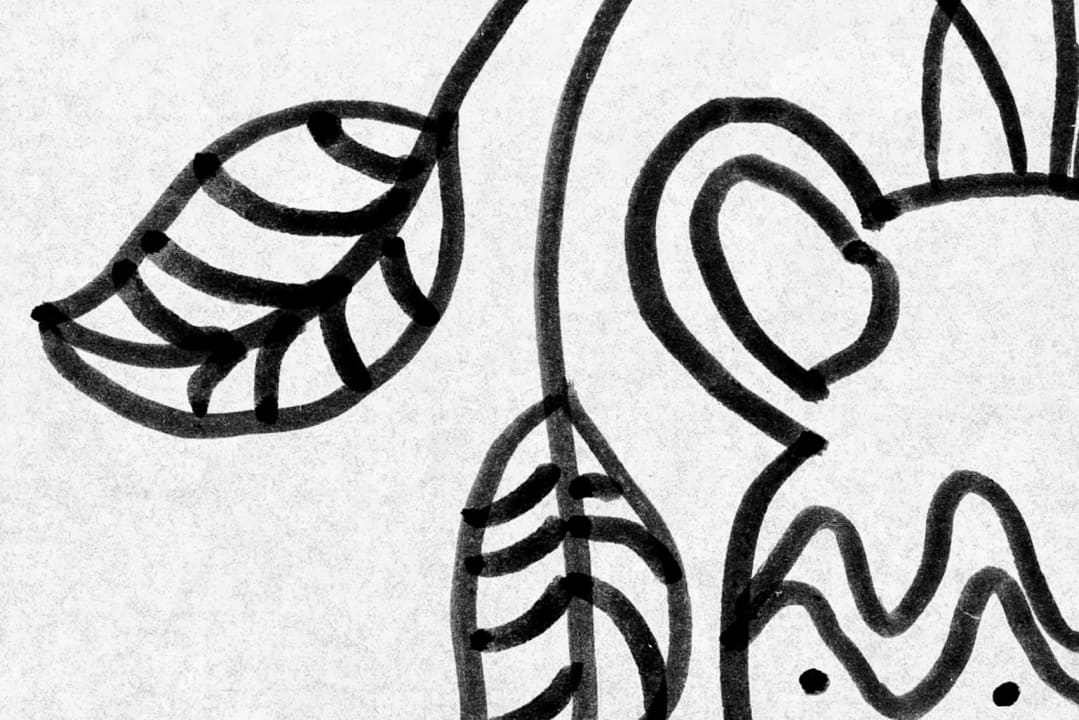 Doodle, White, Rebel Walls 4