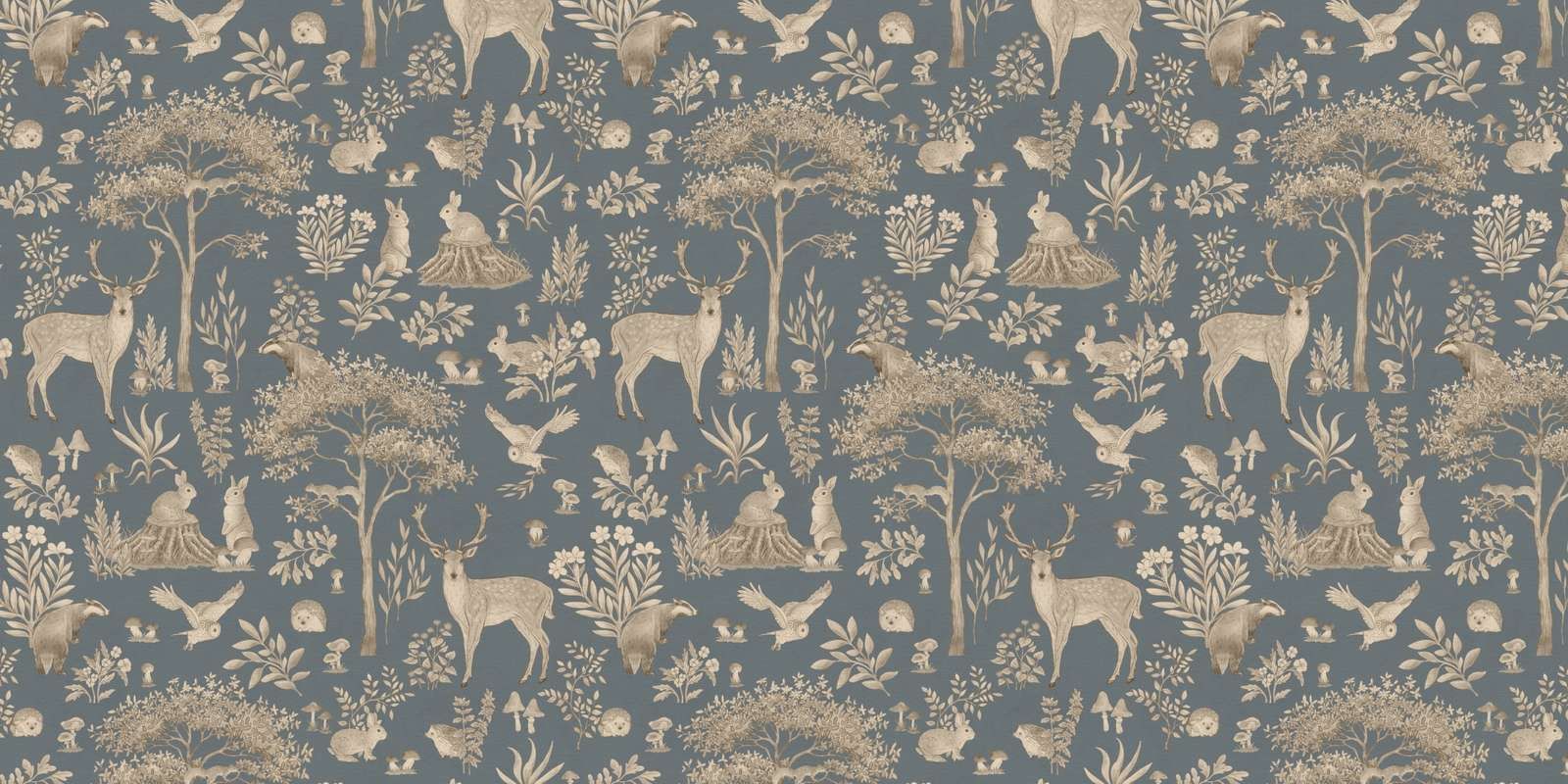 Fantastic Forest - Vintage Blue, Kikki Belle