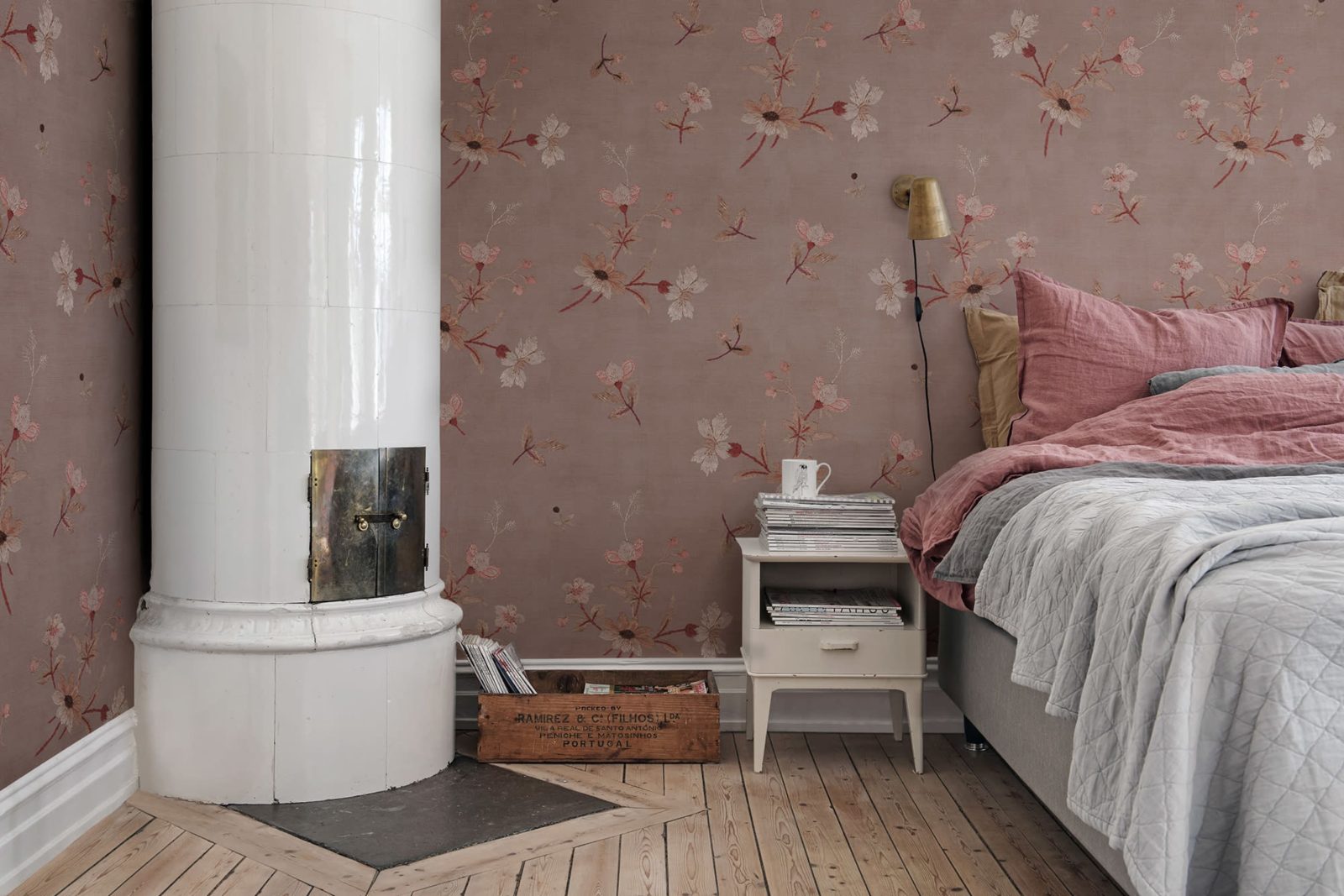 Grandmother Dress, Pink, Rebel Walls 2