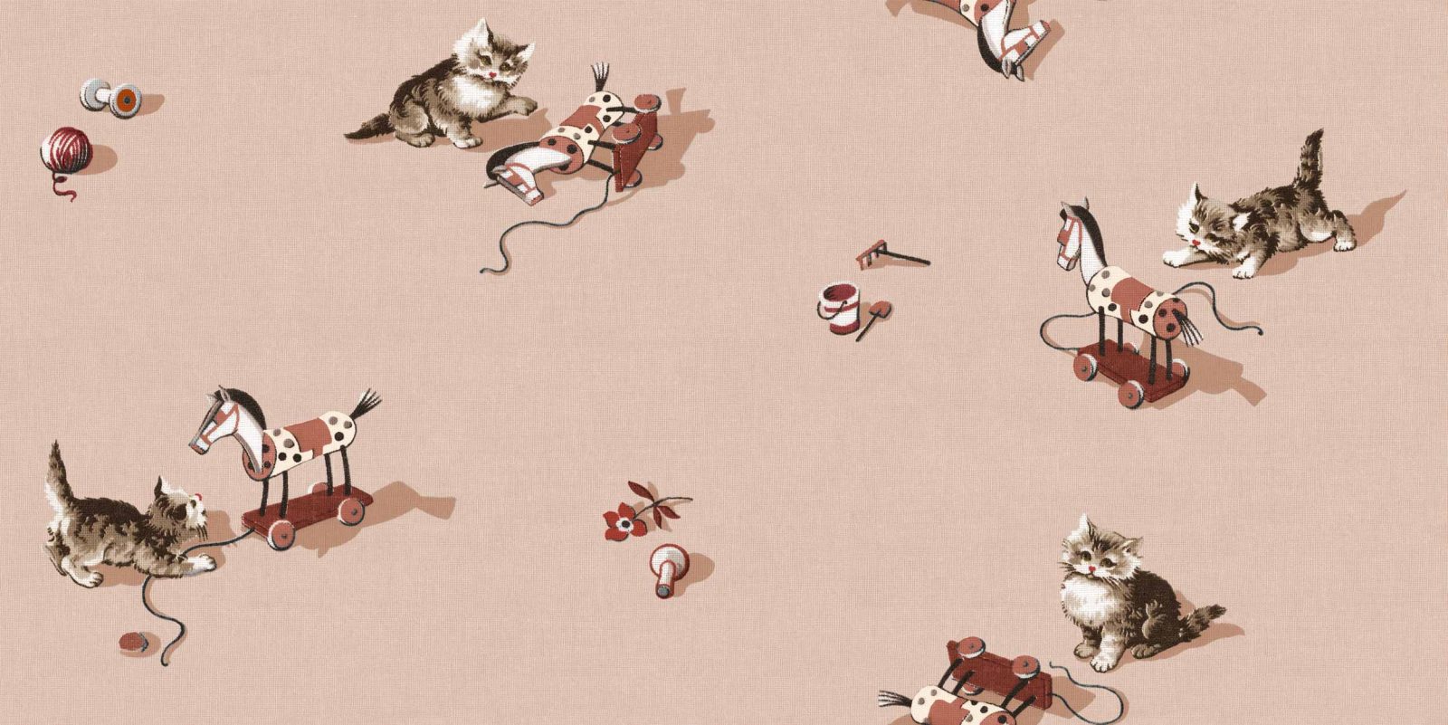 Kittens, Peach, Coordonne, 5mp / rola