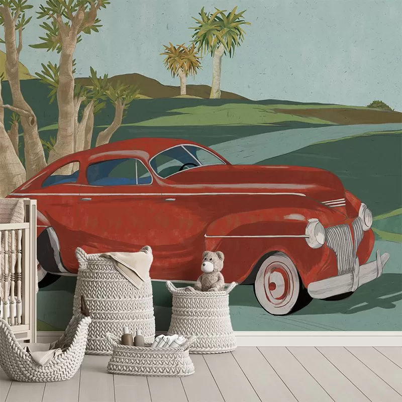 Retro cars (red), VLAdiLA 2