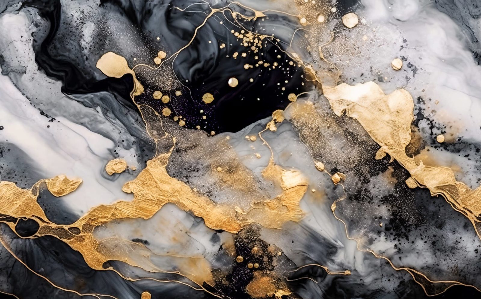 Marble Stream, Black, Rebel Walls