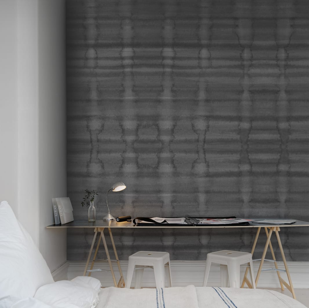 Watery Wall, Grey, Rebel Walls 3