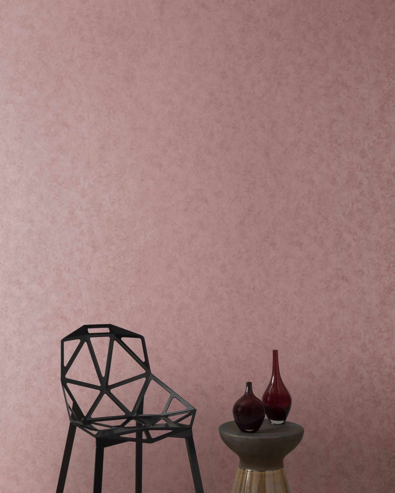 Fenton, Pink Stucco Luxury Plain, 1838 Wallcoverings, 5.3mp / rola 2