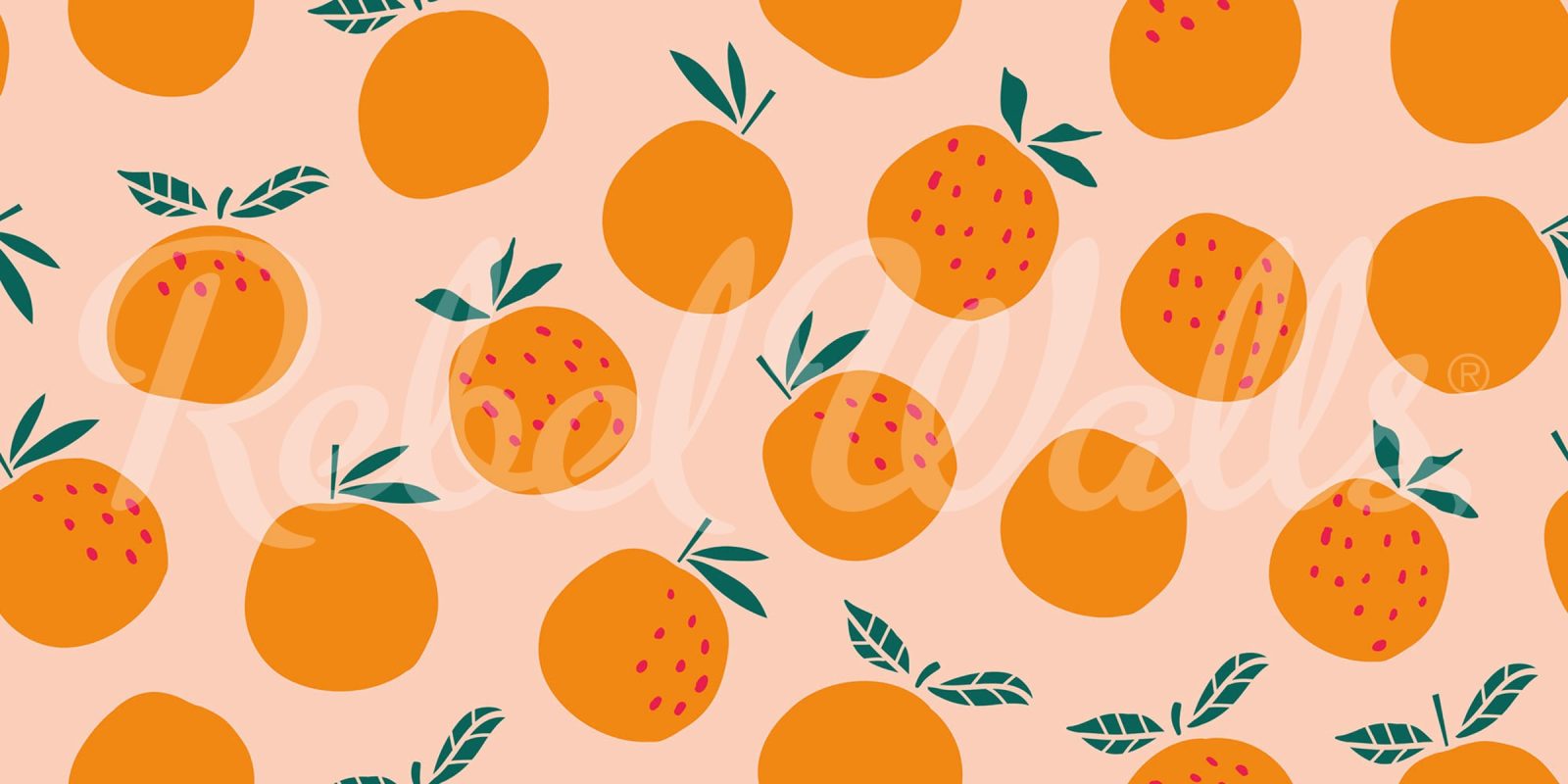 Oranges, Pink, Rebel Walls