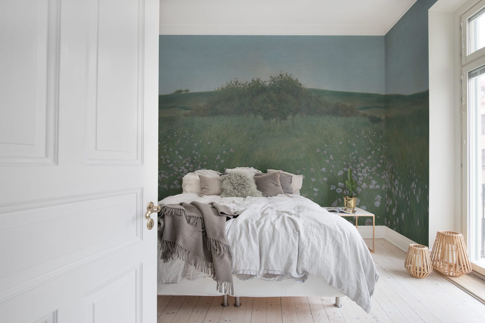 Poppy Landscape, Dusk, Rebel Walls 2