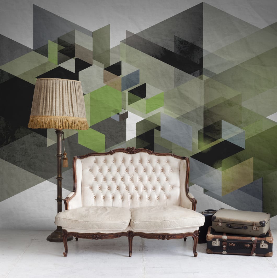 Fractal, Green, Rebel Walls 3