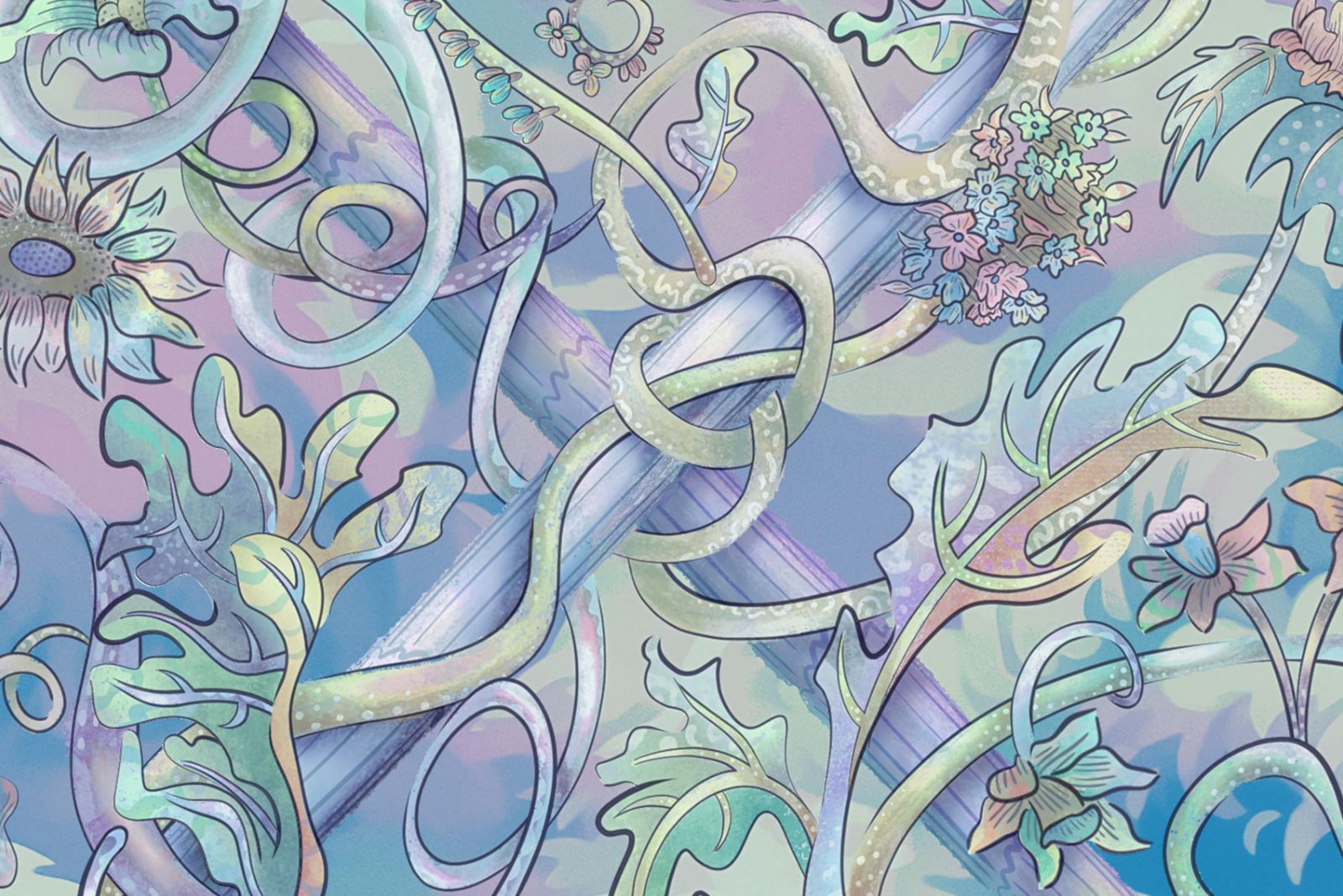 Babylon Sky, Lilac, Rebel Walls 4