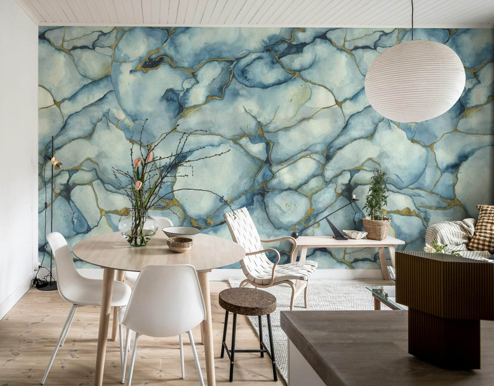Agate Dreams, Blue, Rebel Walls 3