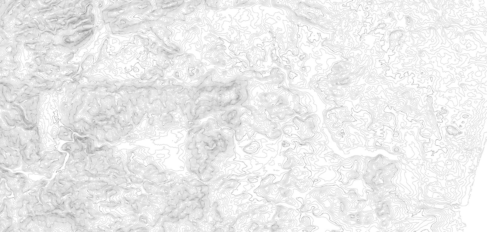Elevation Lines, White, Rebel Walls