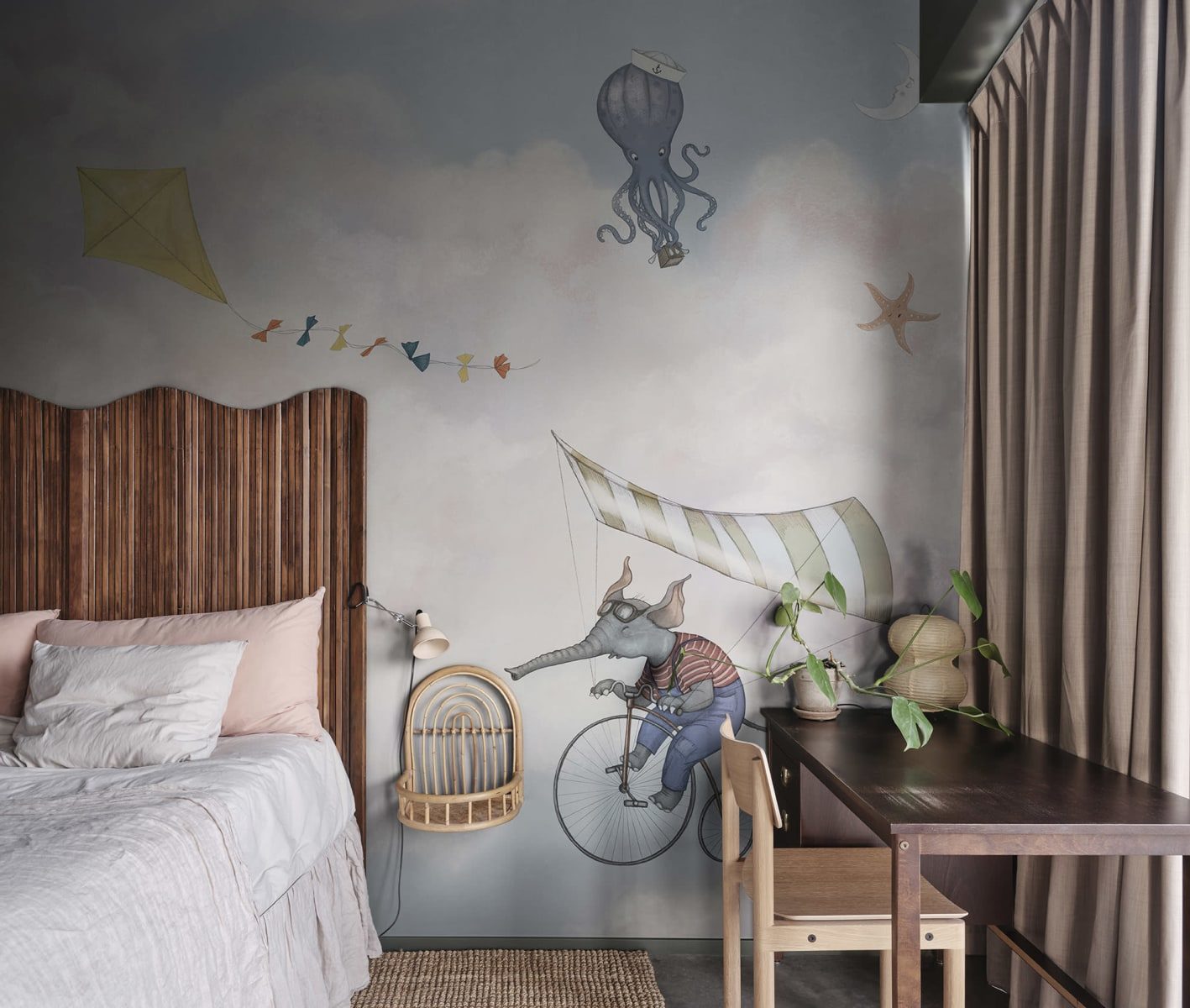 In the Clouds, Pink, Rebel Walls 3