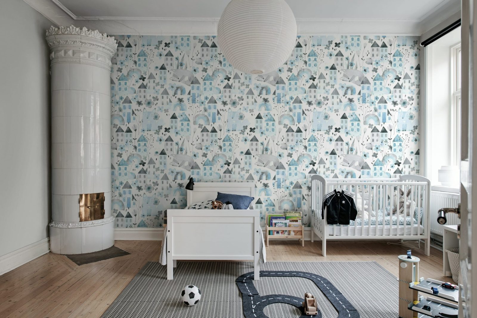 Fox Village, Blue, Rebel Walls 2
