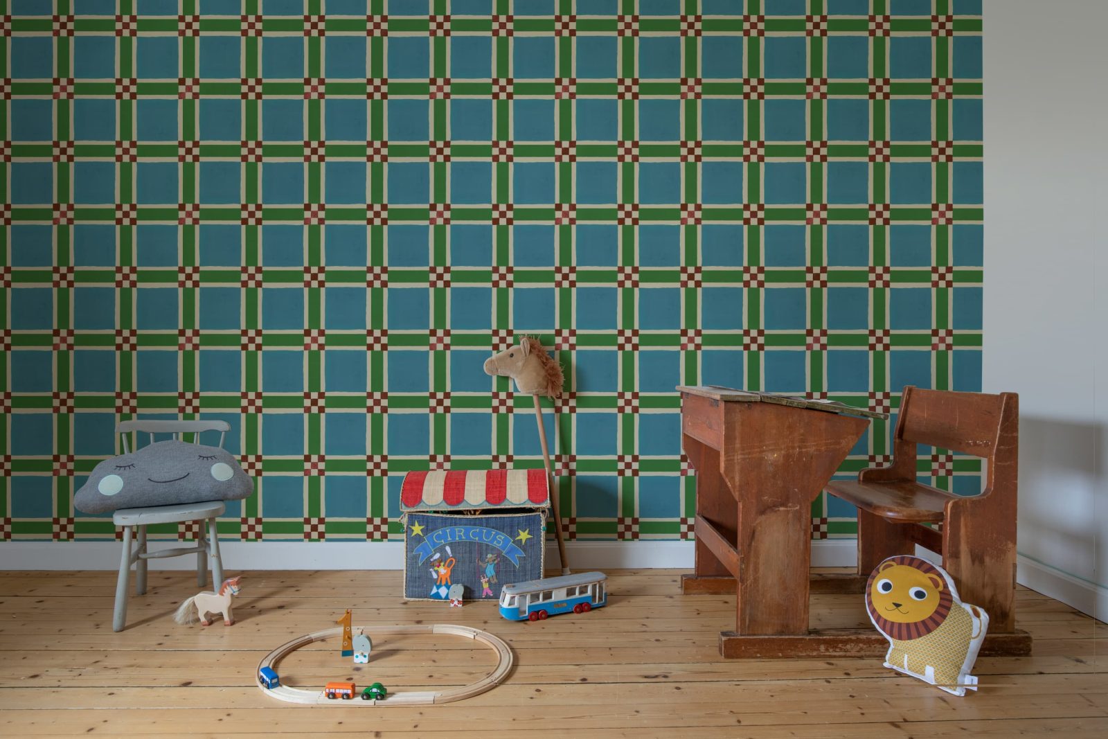 Bold Grid, Green, Rebel Walls 2