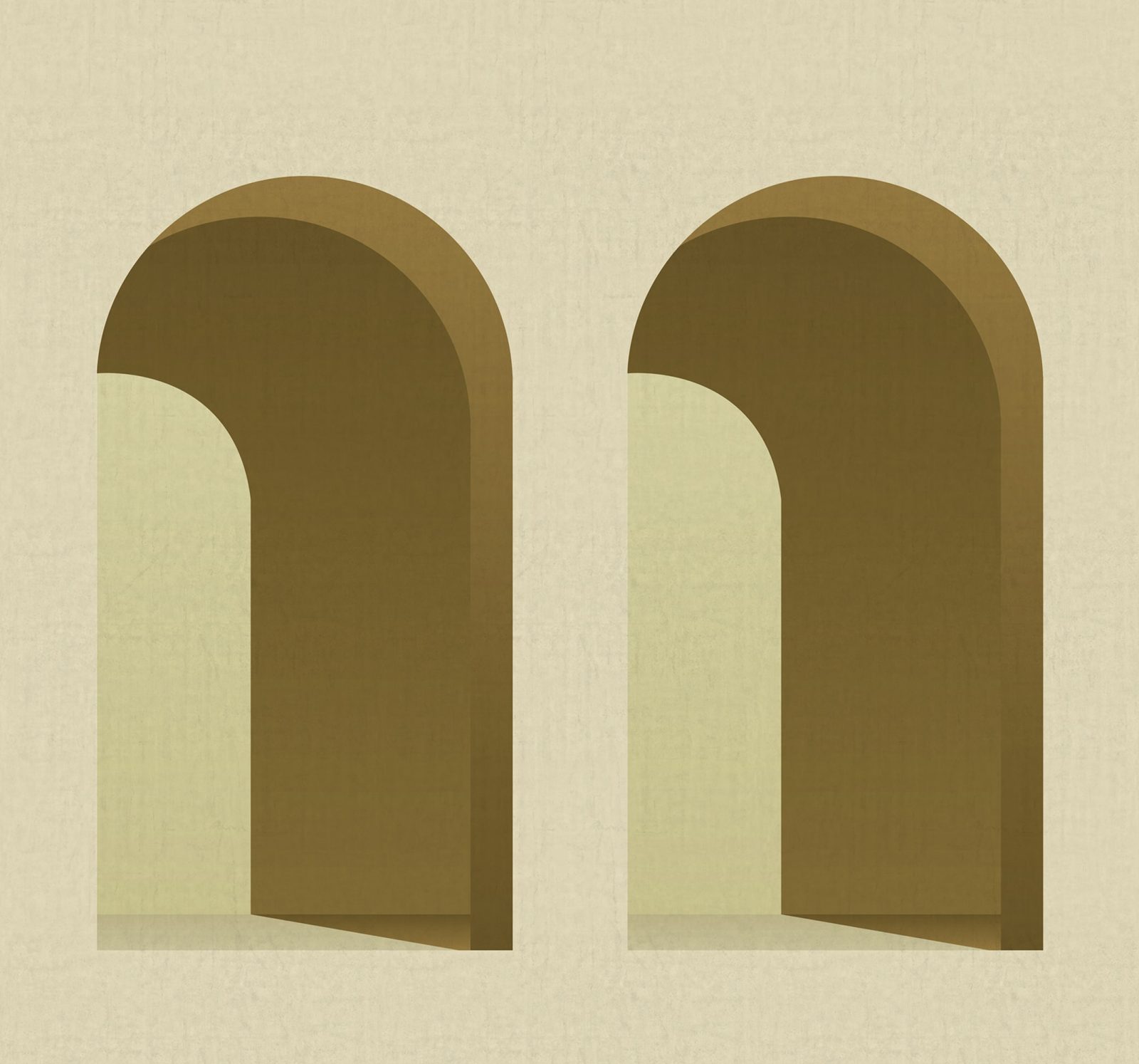 Arch, Saffron, Rebel Walls