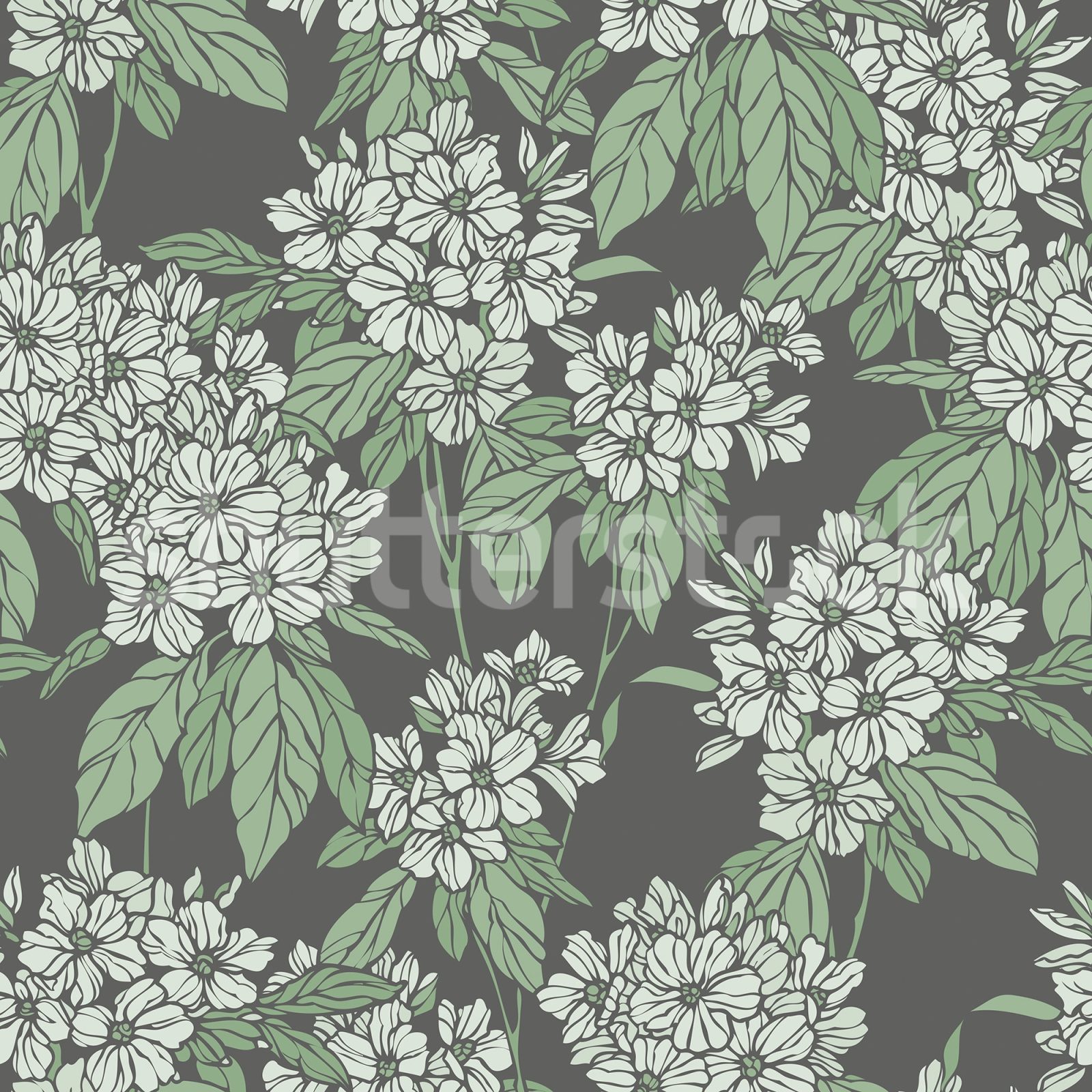 Jasmine Veil, Green, Rebel Walls