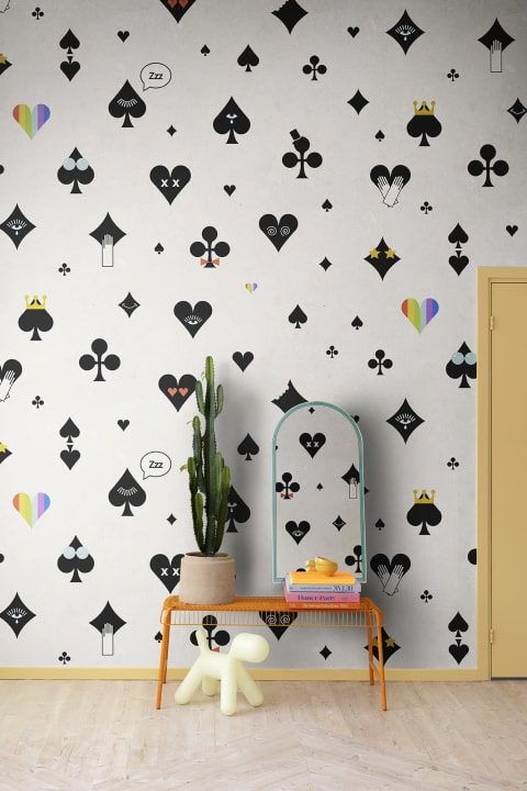 Poker Face, Black, Rebel Walls 3