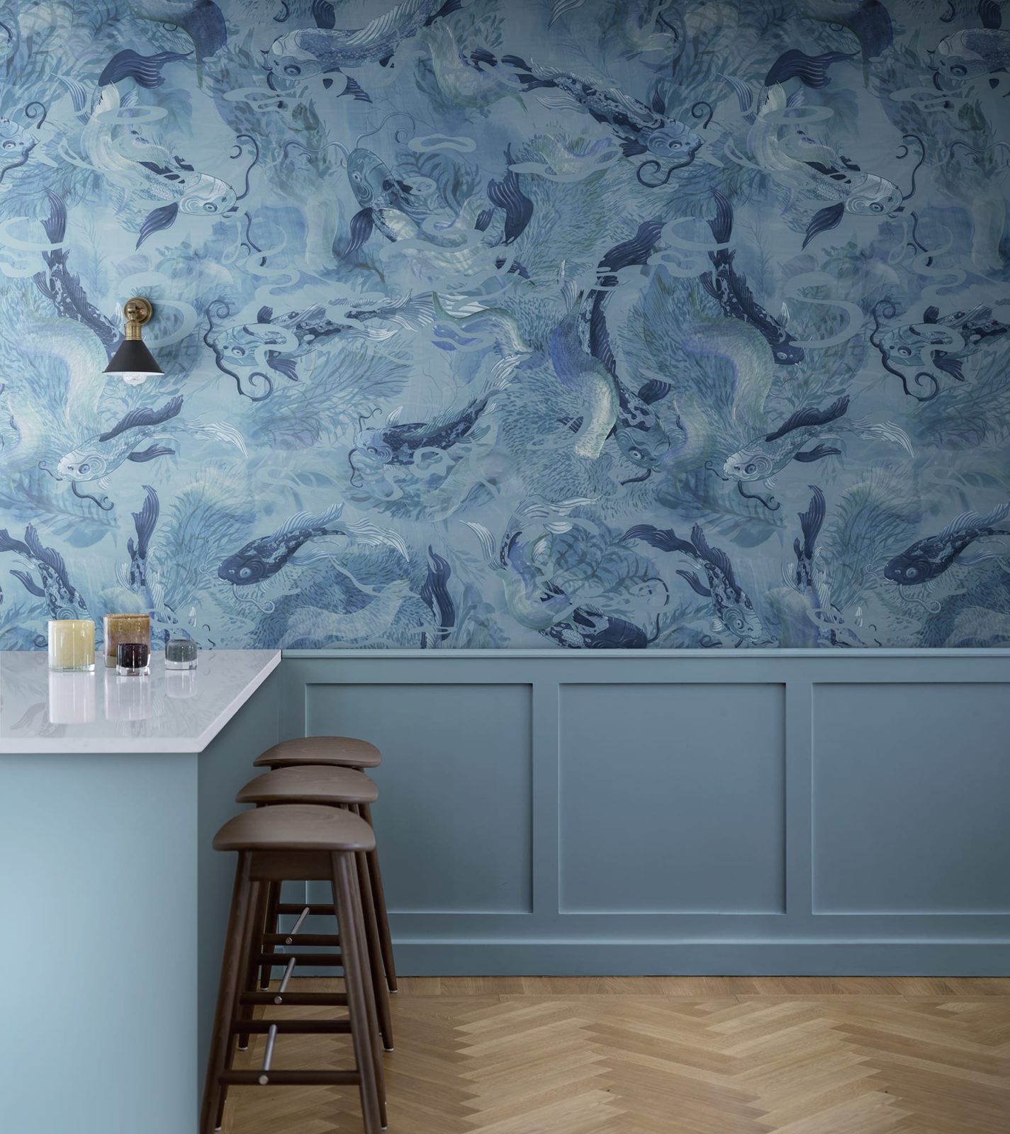 Atlantis Fish, Blue, Rebel Walls 2