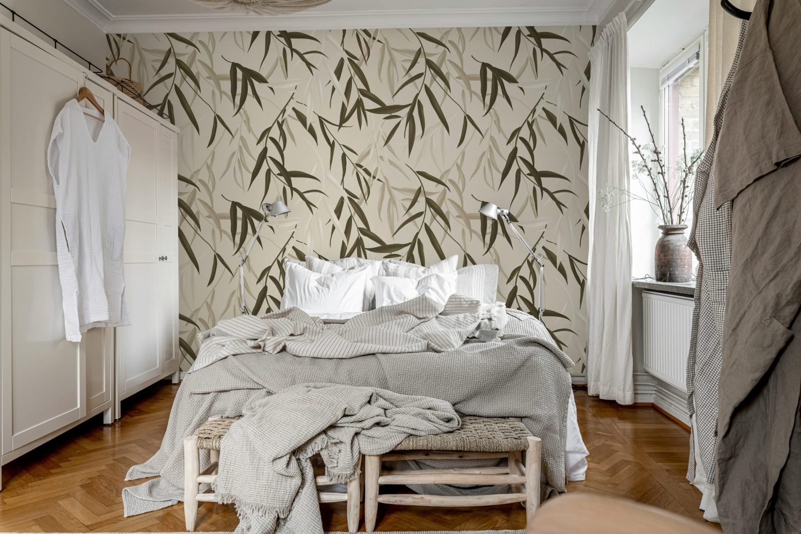 Bamboo Jungle, Brown, Rebel Walls 2