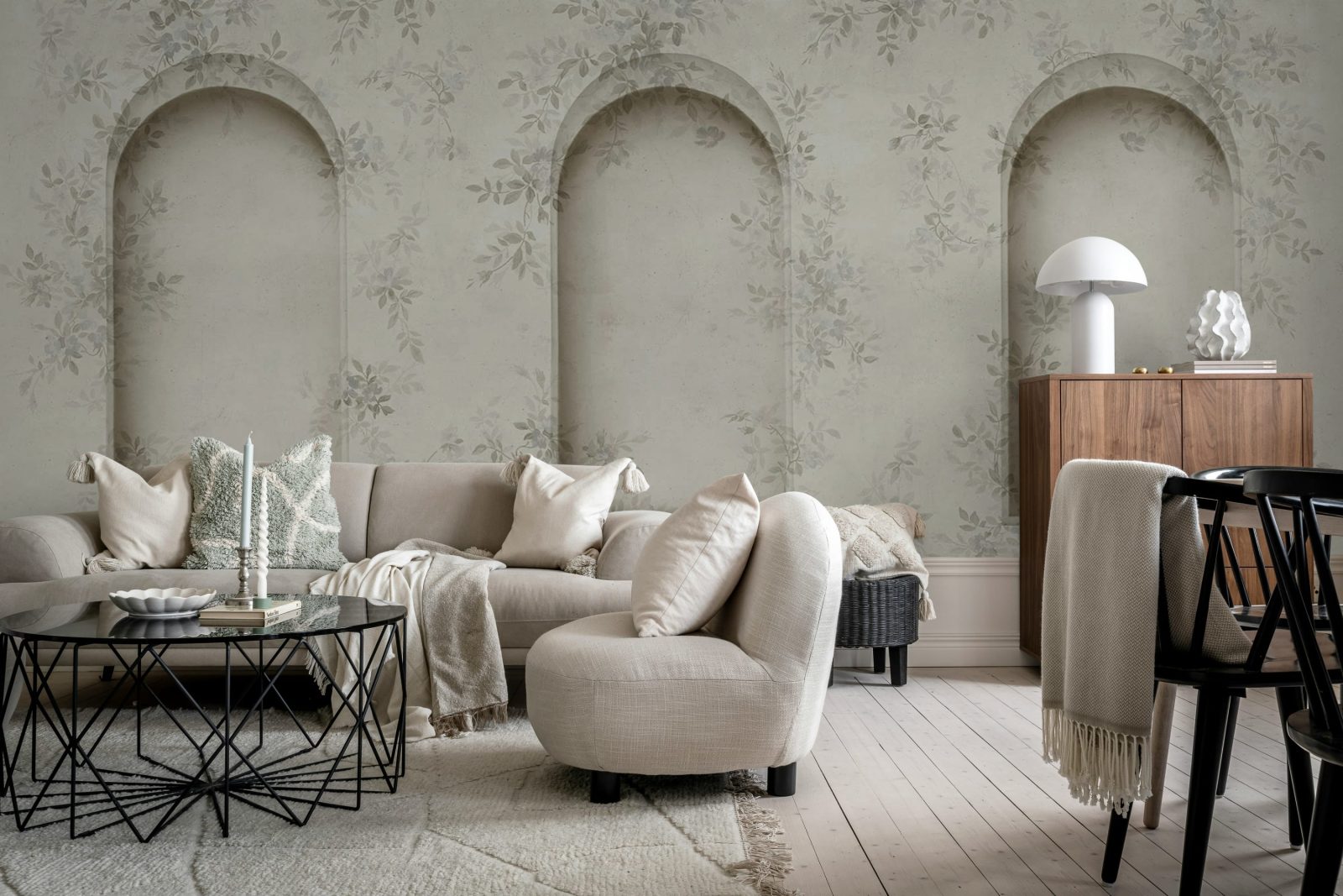 Daydream Arches, Gray, Rebel Walls 2