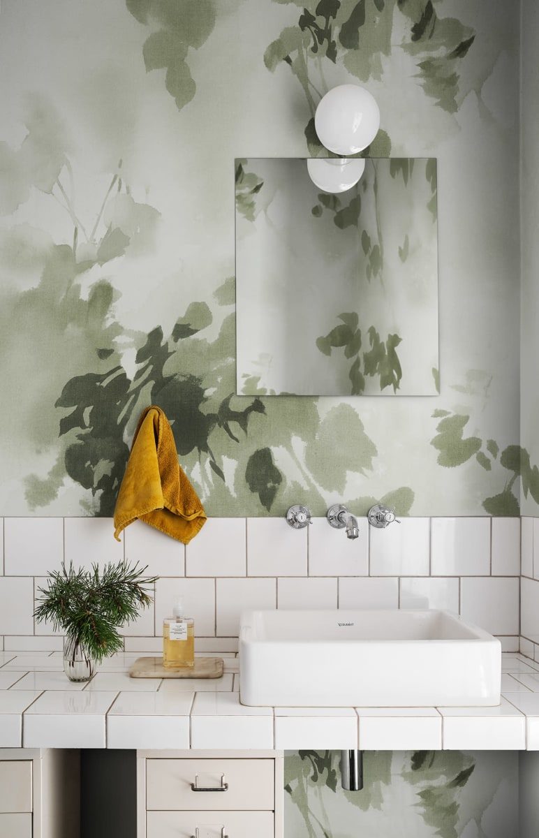 Hazy Leaves, Green, Rebel Walls 2