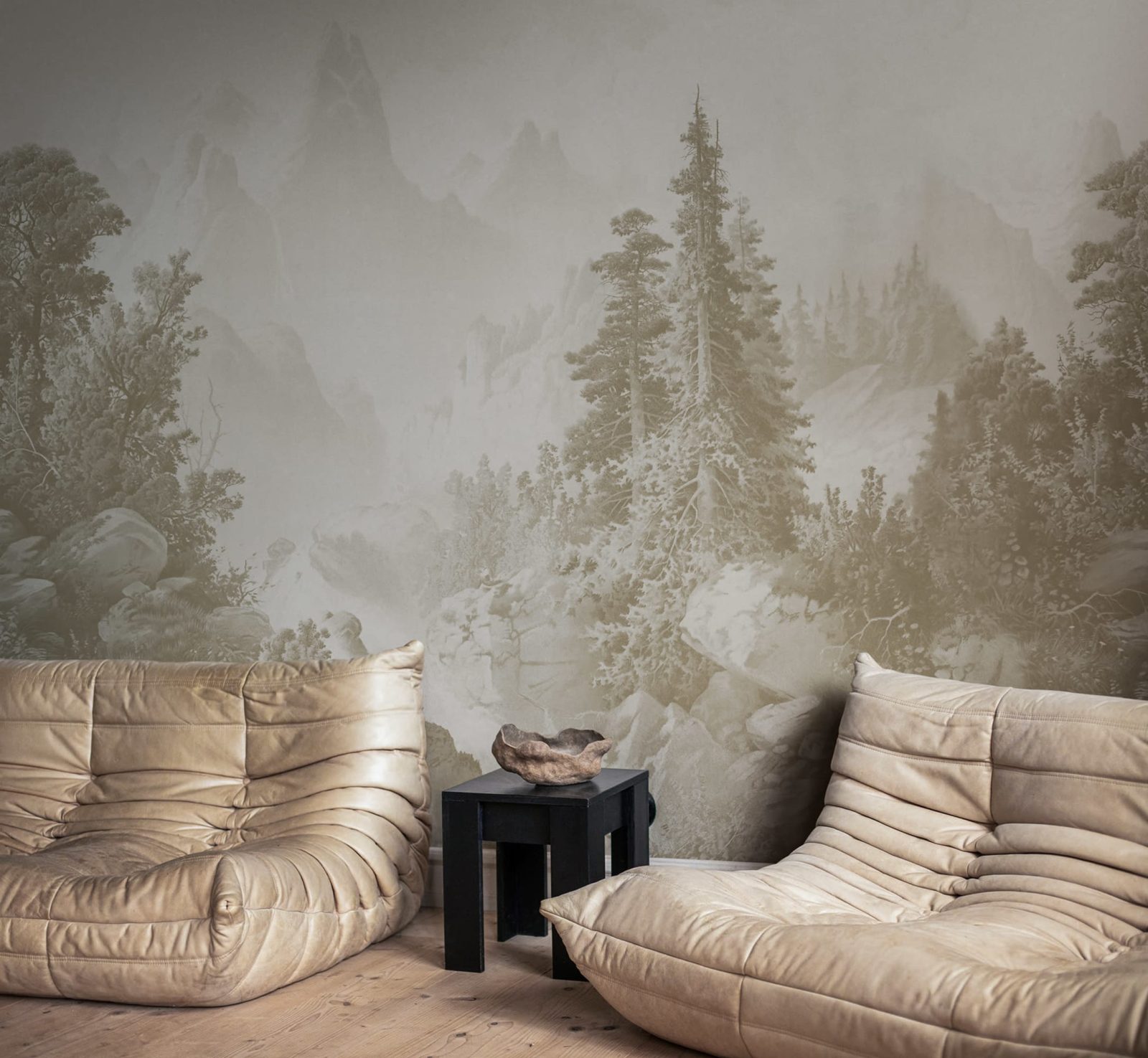 Mountain Horizon, Beige, Rebel Walls 2