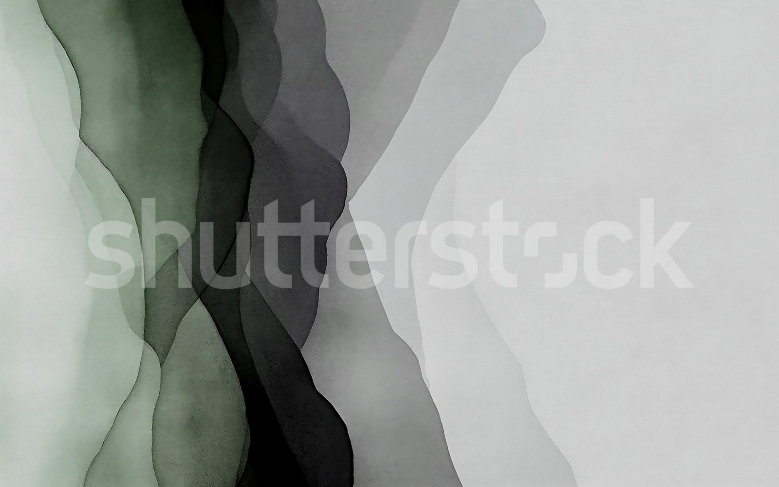 Vertical Gradient, Green, Rebel Walls