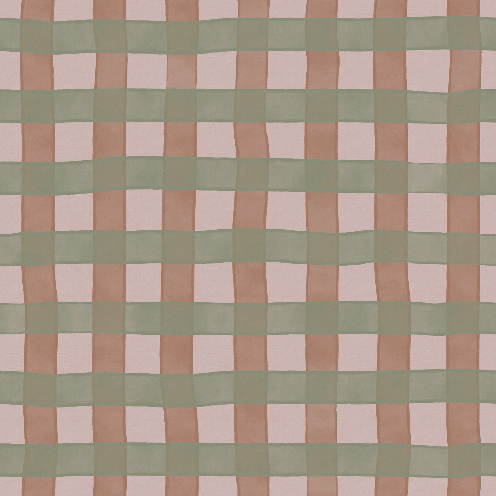 Gingham, Pink, Rebel Walls