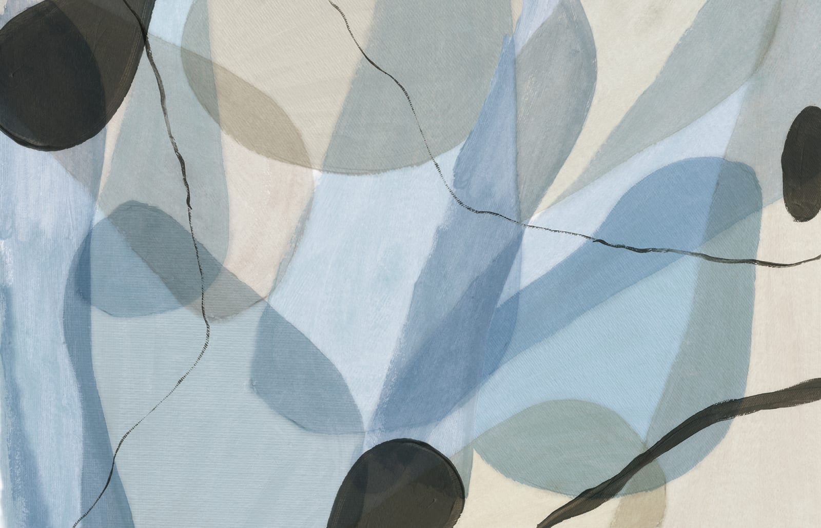 Asana, Ocean Blue, Rebel Walls