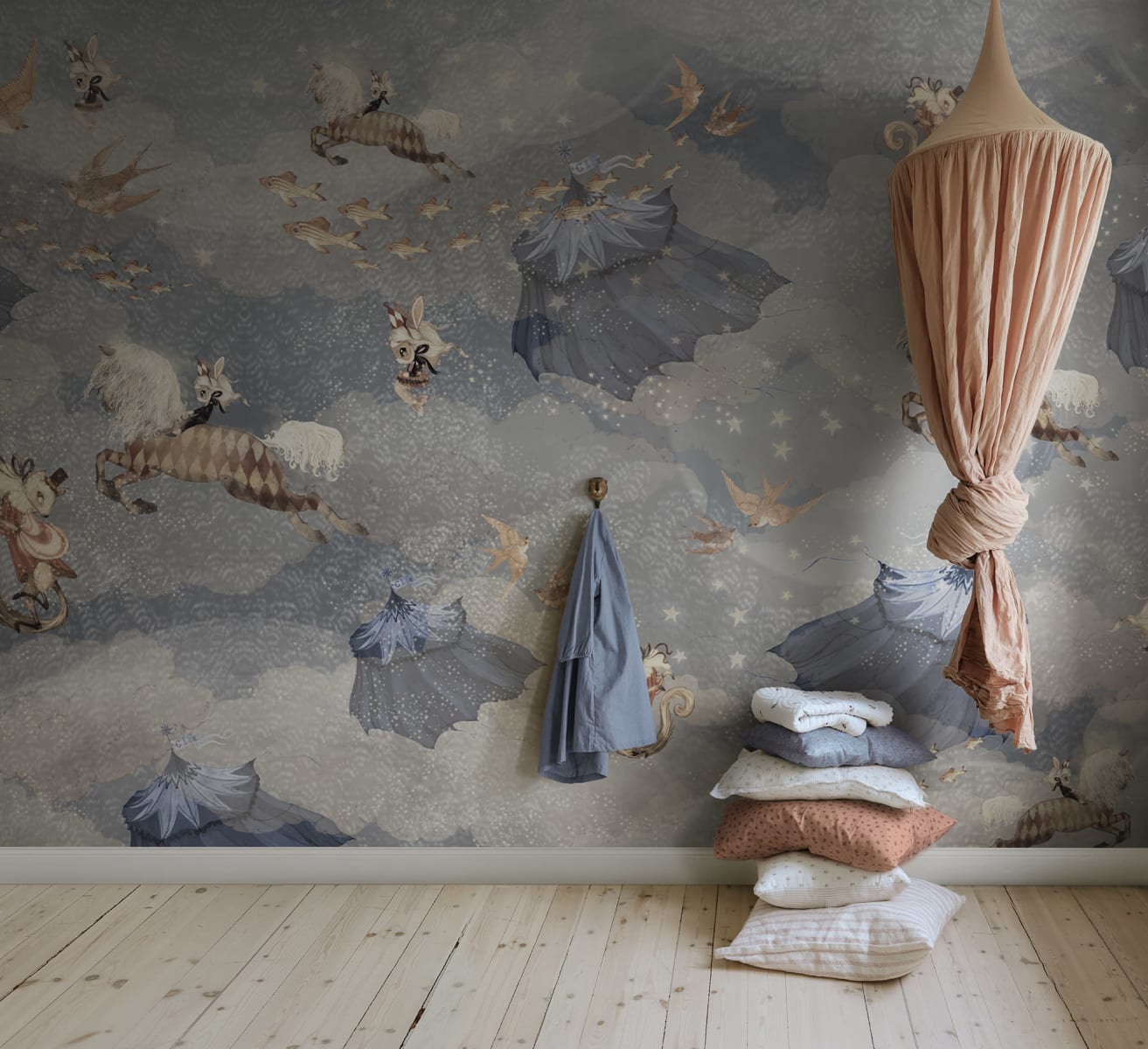 Flying Circus, Sky Blue, Rebel Walls 2