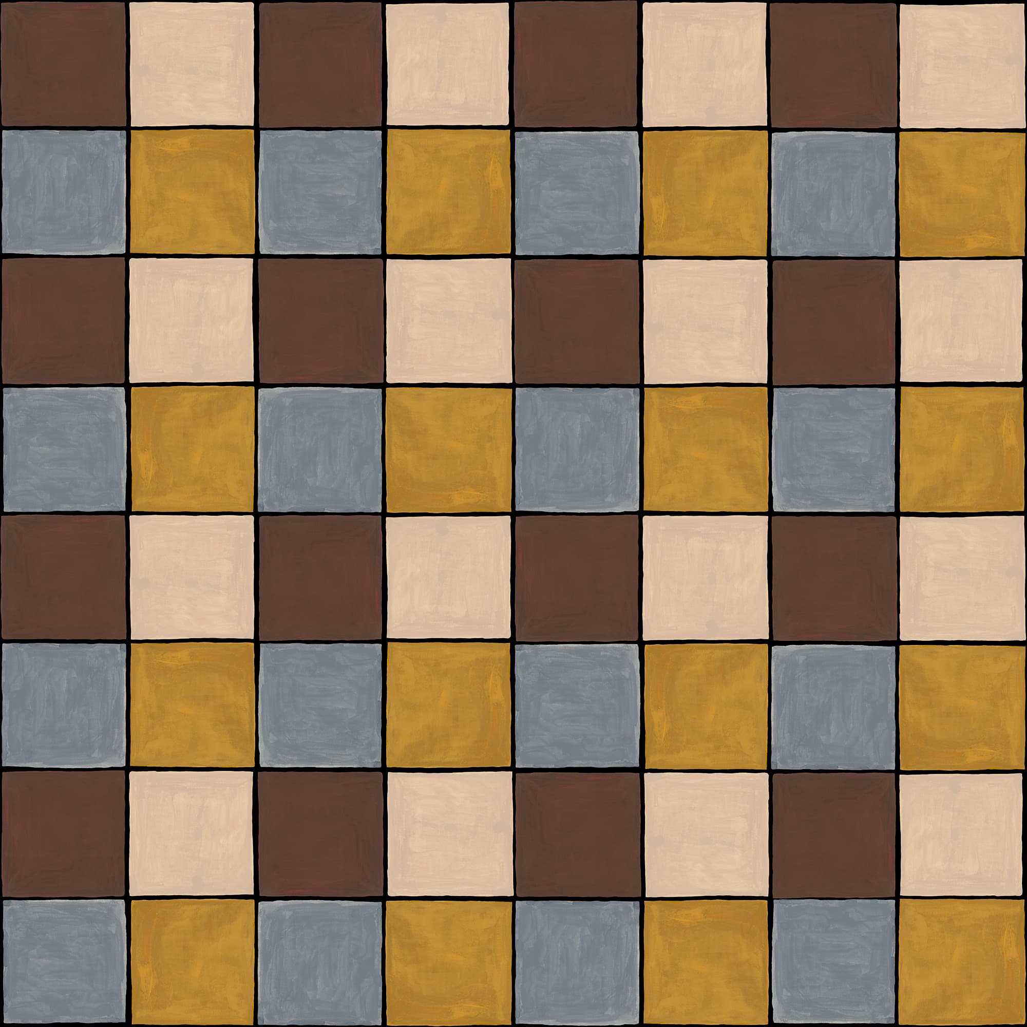 Tile, Orange, Rebel Walls