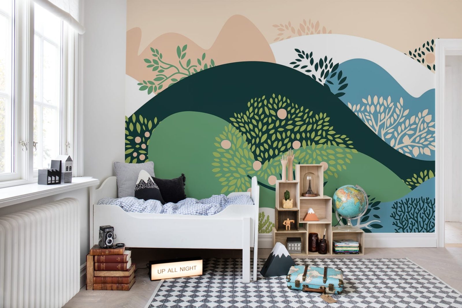 Apple Garden, Multi, Rebel Walls 2