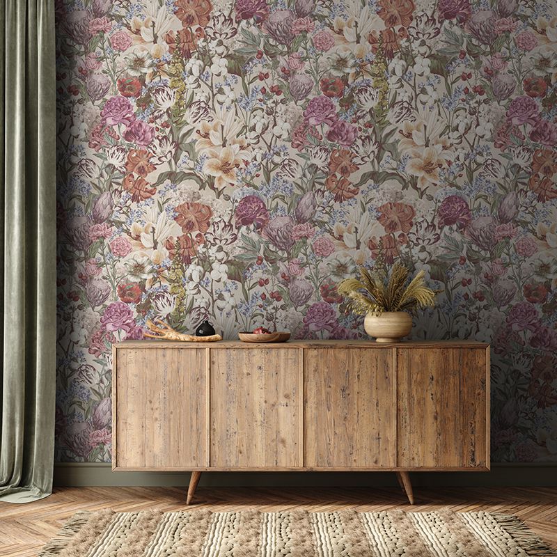 Primavera Pastel Flowers (cream), VLAdiLA 4
