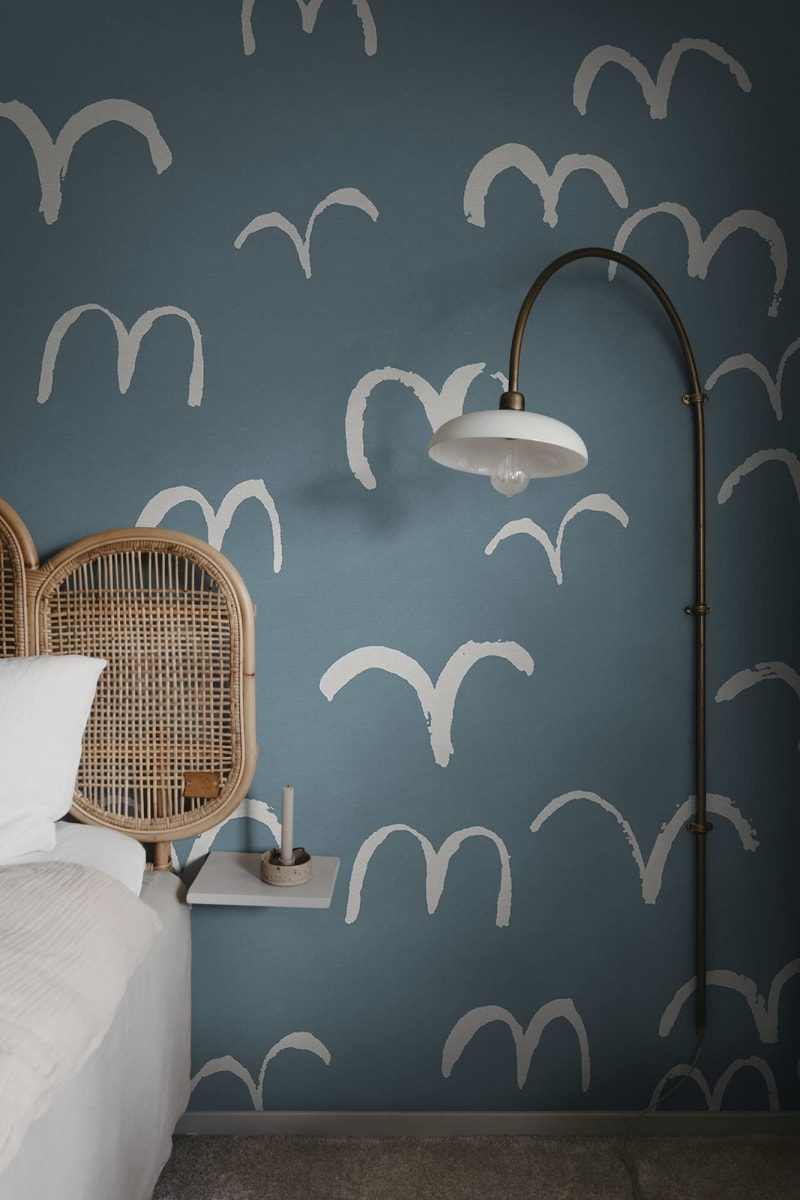 Bird, Blue, Rebel Walls 3