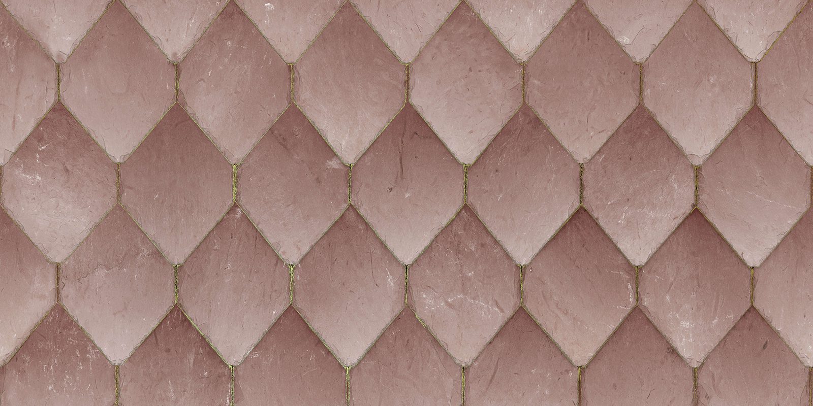 Osaka Tiles, Pink, Rebel Walls