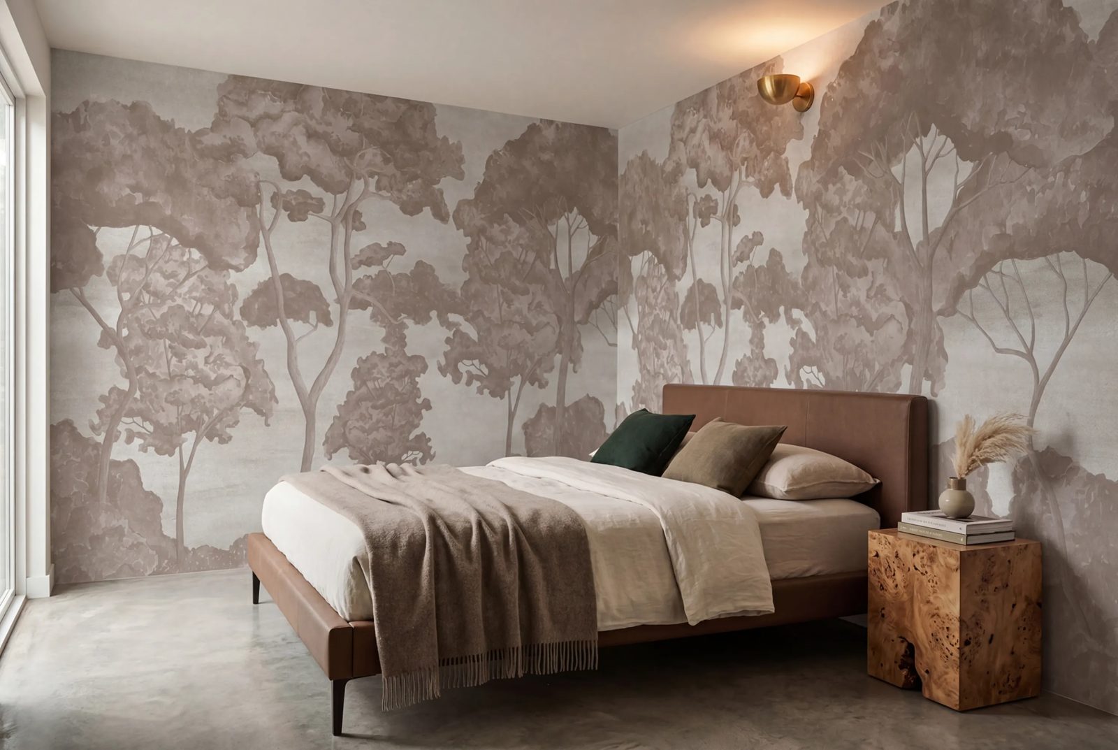 Tree Parade, Beige, Rebel Walls 3