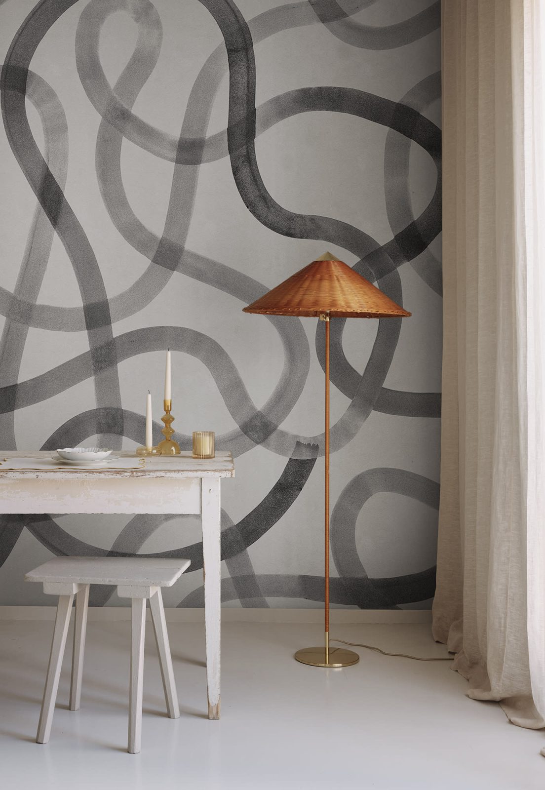Serpentine, Gray, Rebel Walls 3