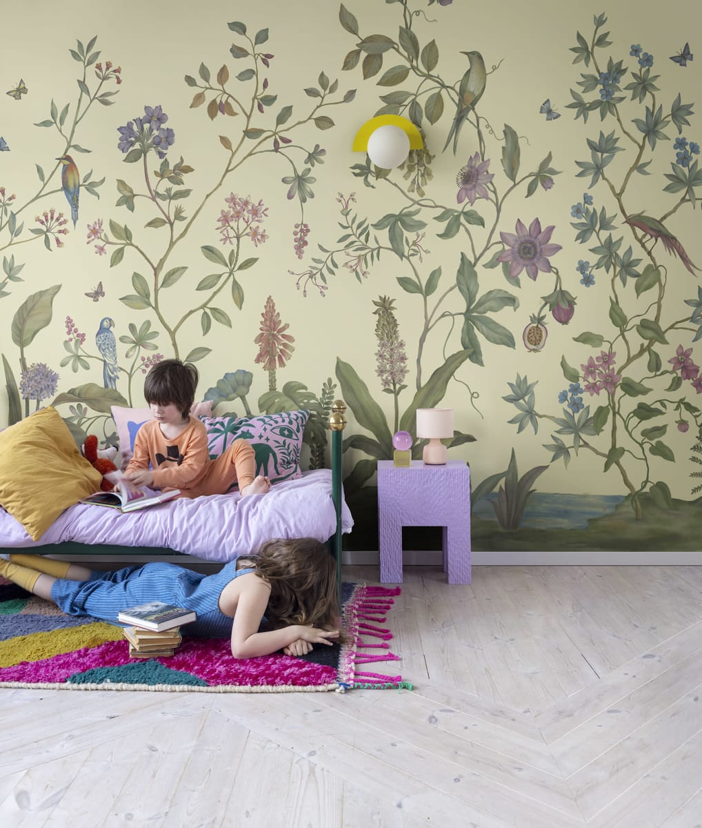 Chinoiserie, Yellow, Rebel Walls 2