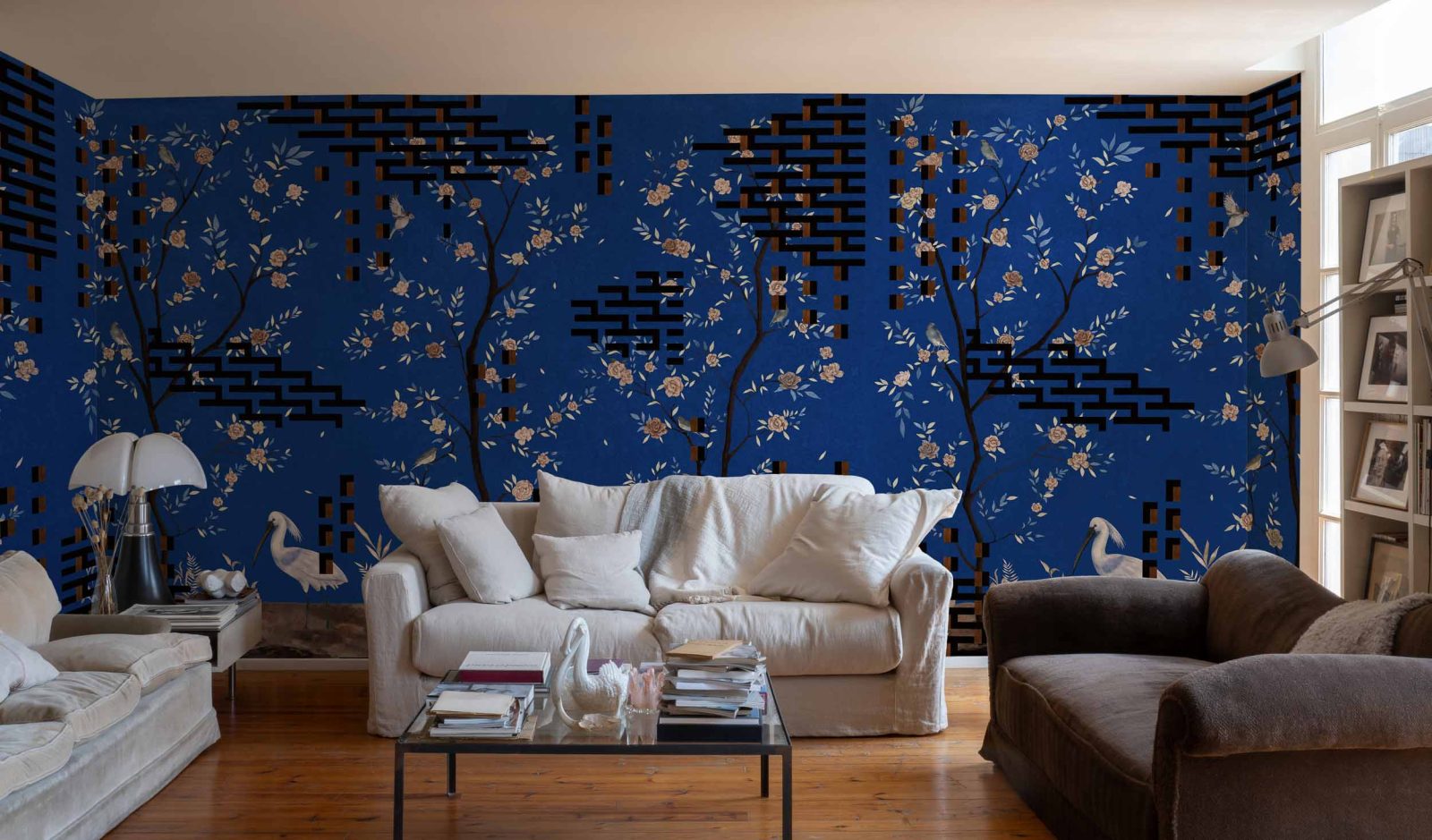 Tetris Chinoiseries, Blue, TresTintas 2