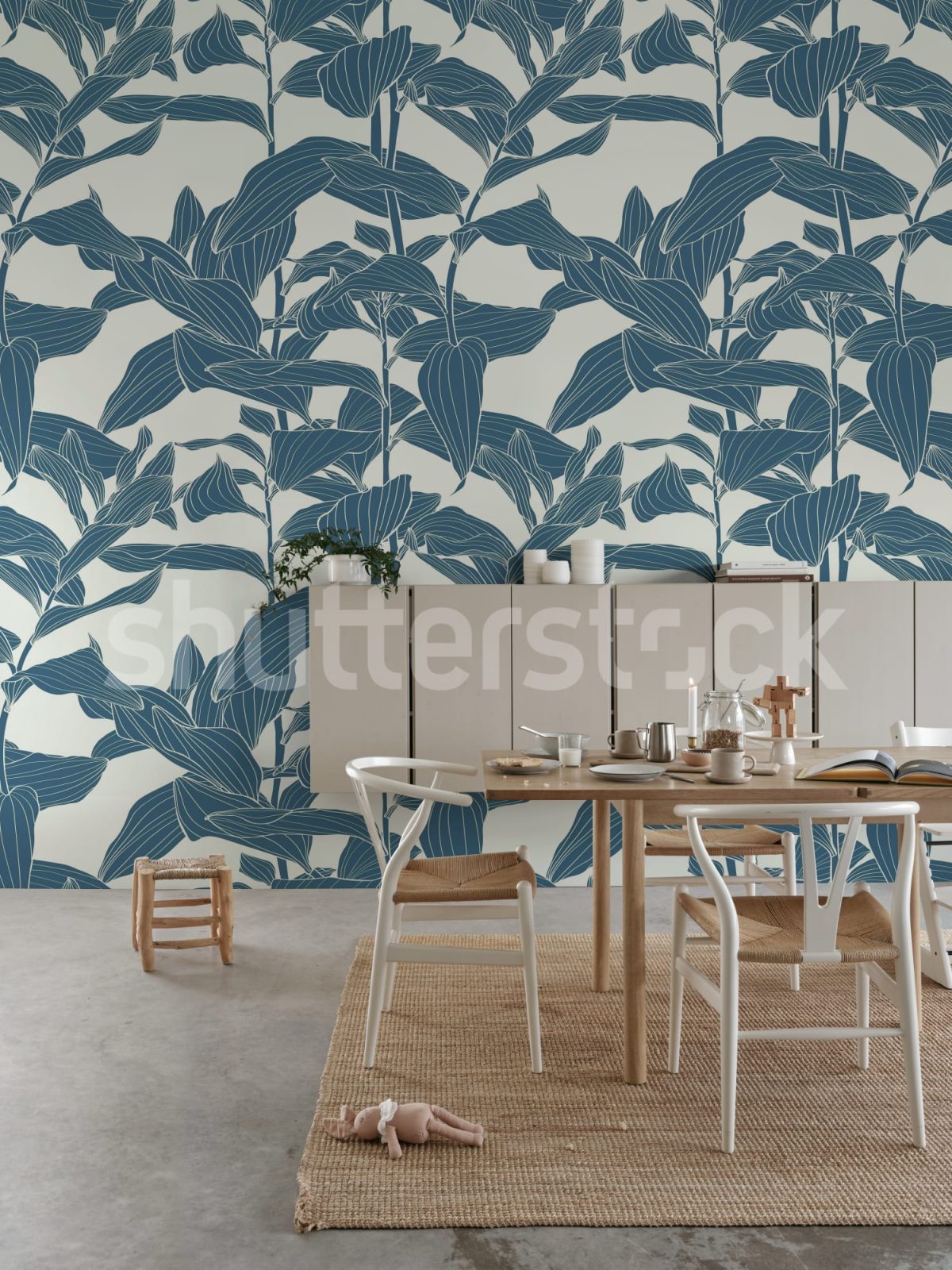 Rose Grape, Blue, Rebel Walls 2