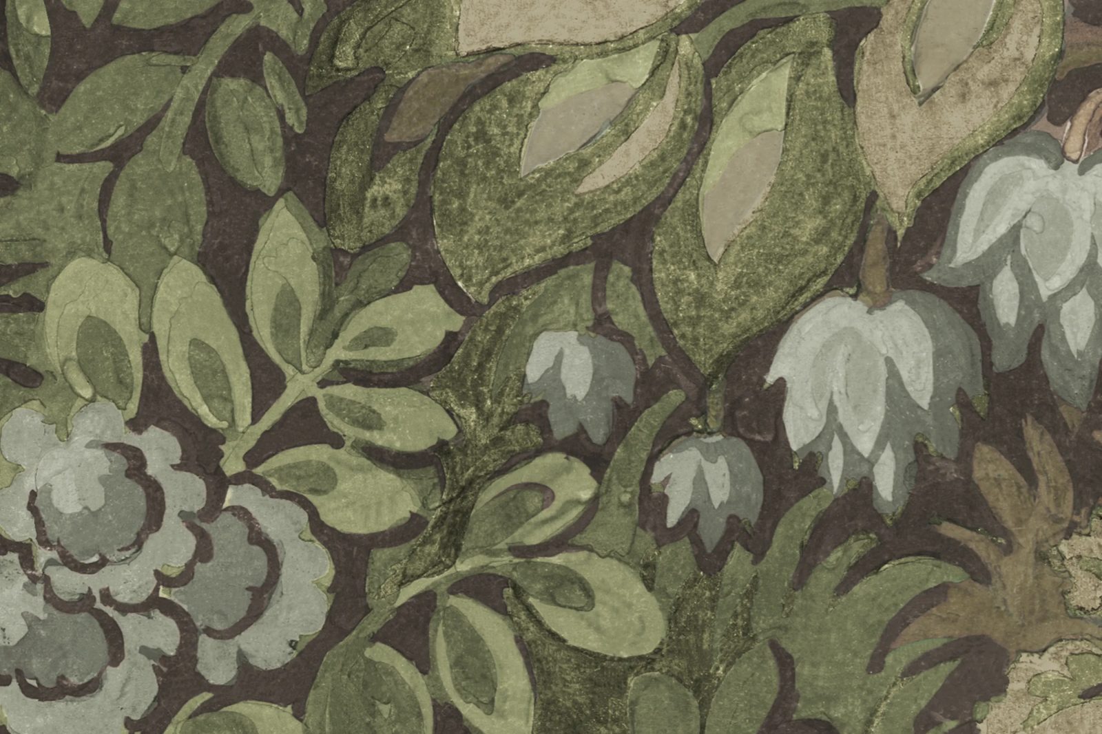 Flower Tree, Green, Rebel Walls 4