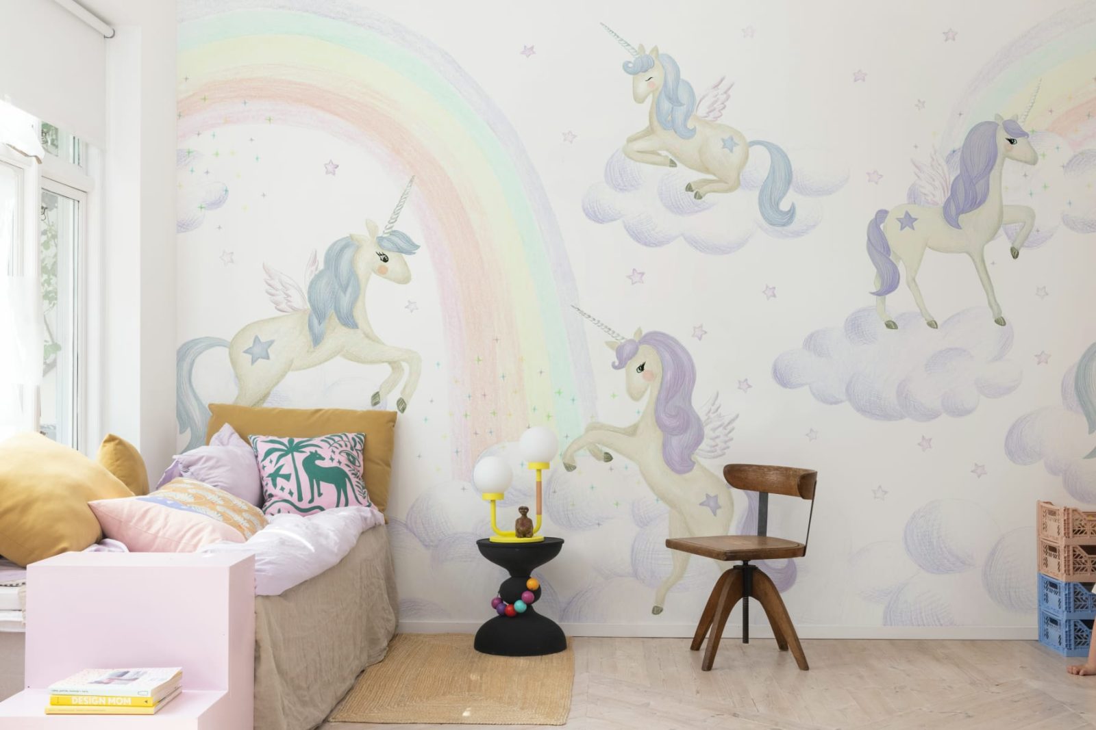 Unicorn Sky, Lilac, Rebel Walls 2