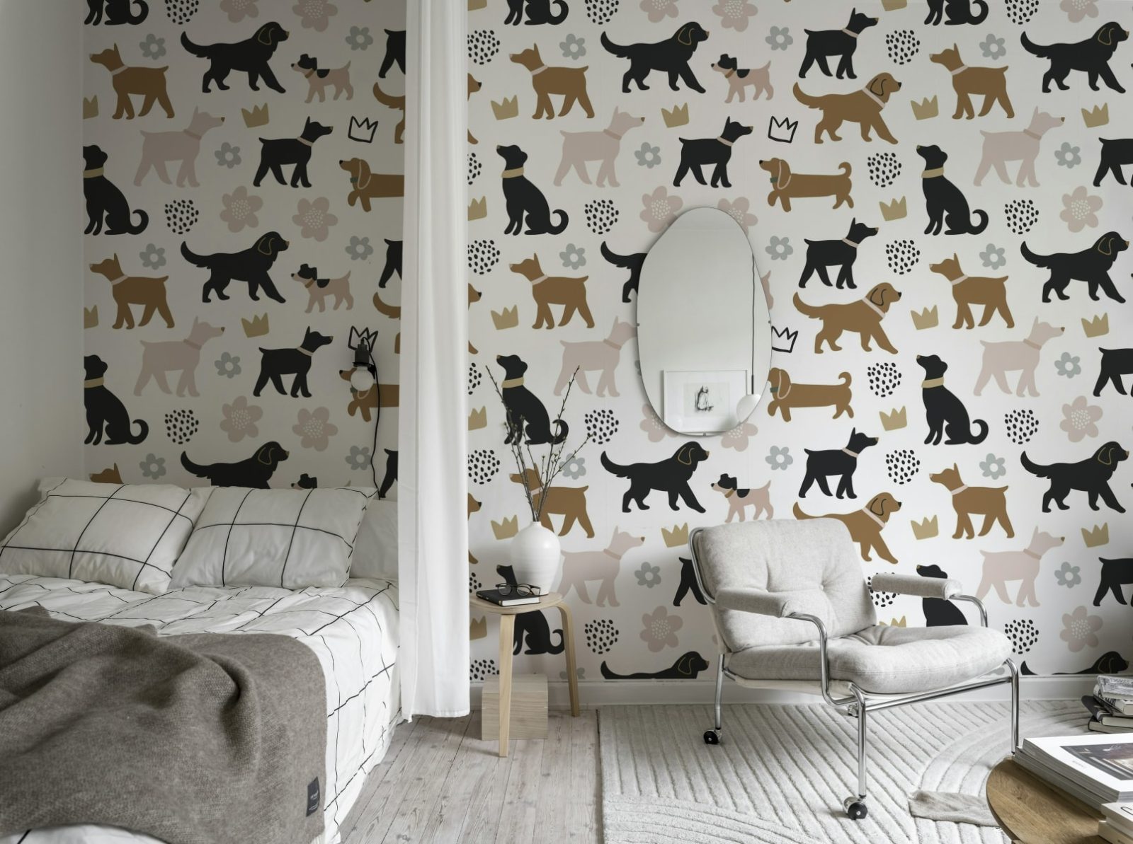 Dog Walk, Brown, Rebel Walls 3