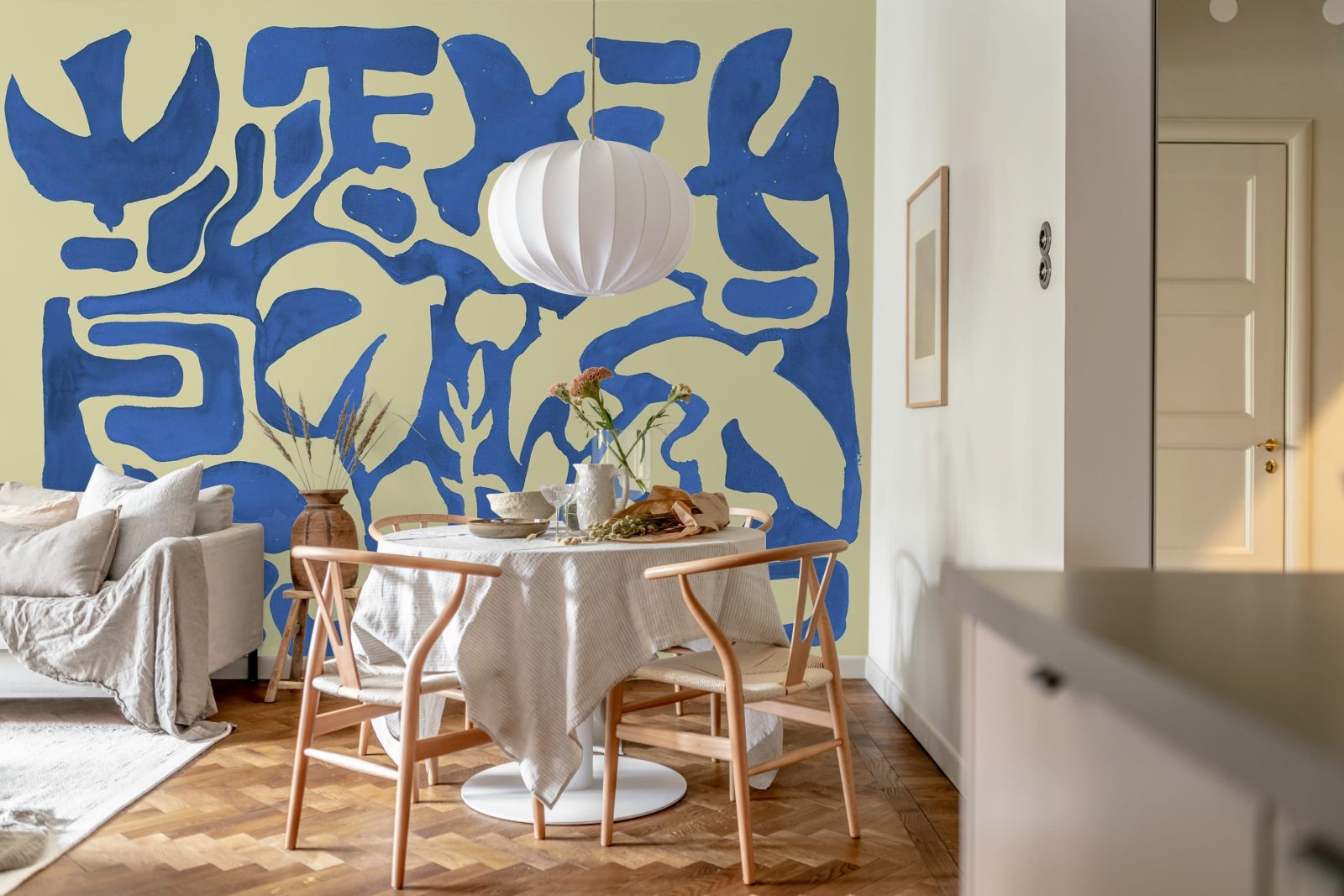 Harmony Forms, Blue, Rebel Walls 2
