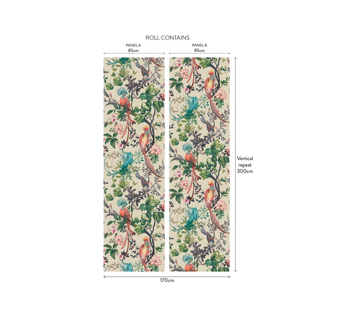 Bird Sonnet, Lacquer Luxury Paperweave, (fibre naturale), 1838 Wallcoverings, 5.1mp / rola 4