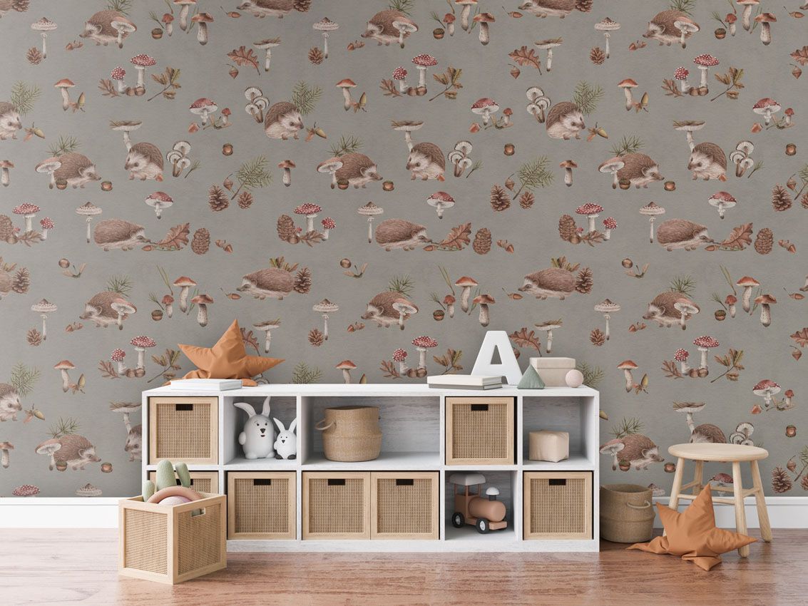 Happy Hedgehog - Taupe, Kikki Belle 3