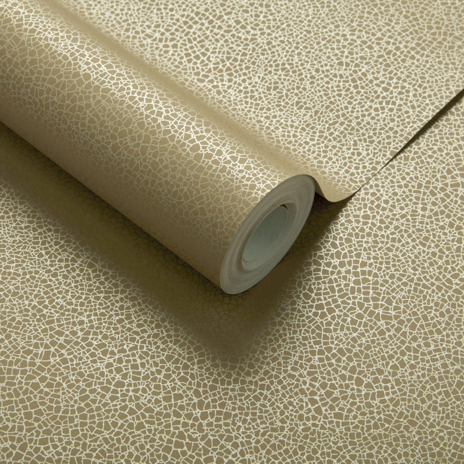 Emile, Mustard Yellow Luxury Crackle, 1838 Wallcoverings, 5.3mp / rola 3
